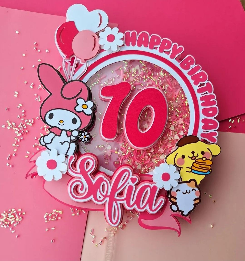 Easter Cardstock Caketopper