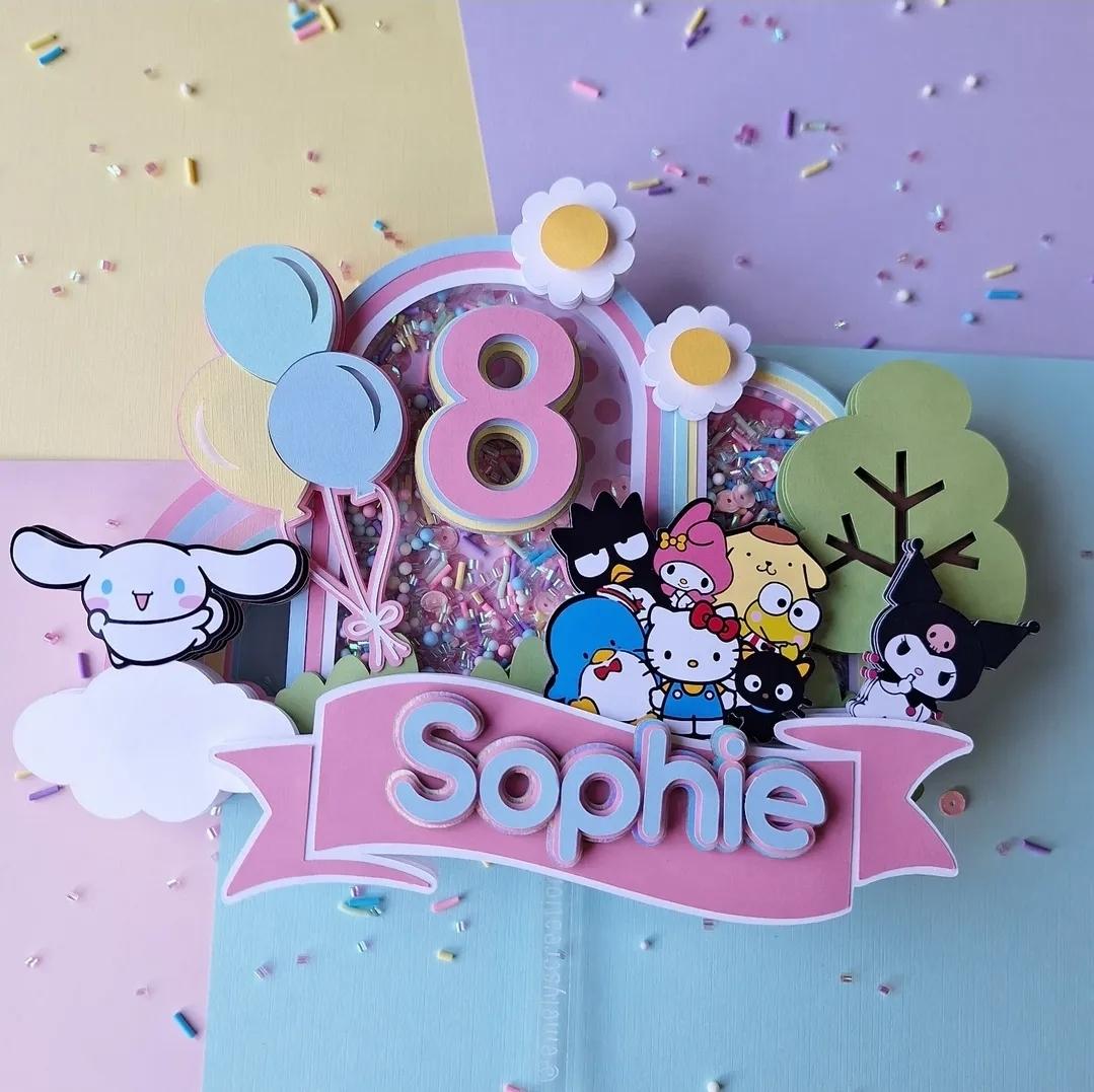 Shaker Cake Topper