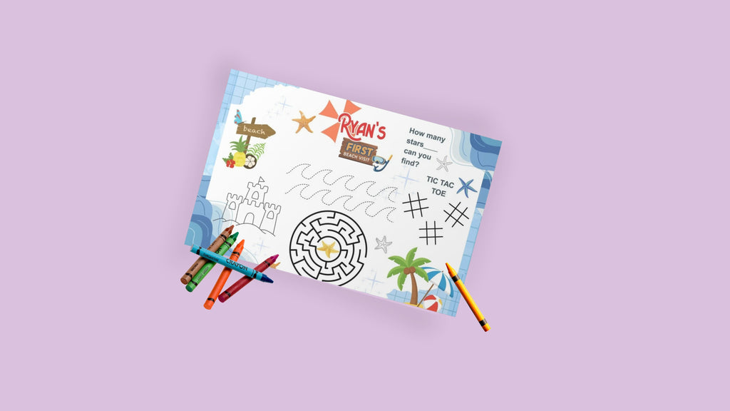 Sesame Street Inspired Activity Mat
