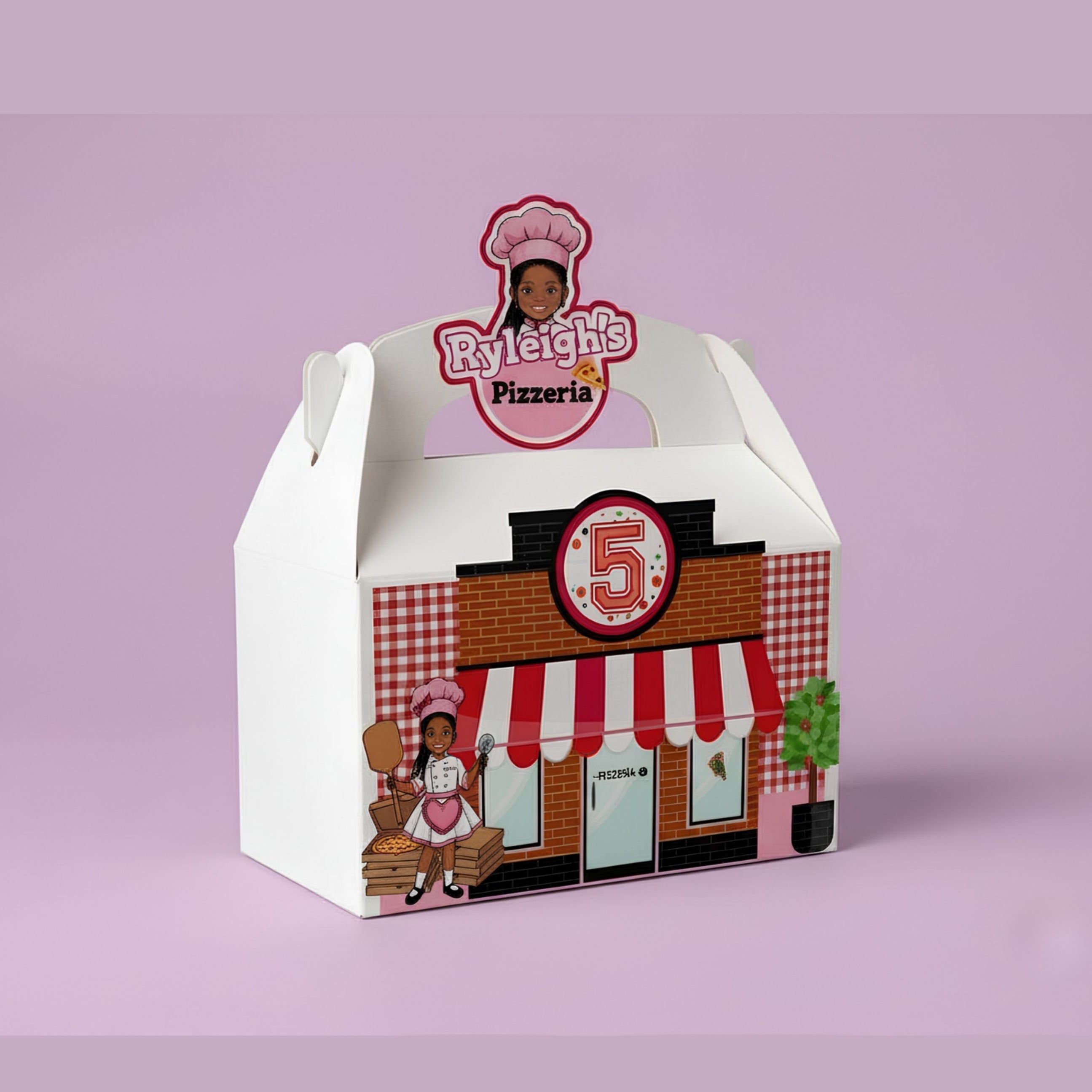 Pizzeria Inspired Gable Boxes