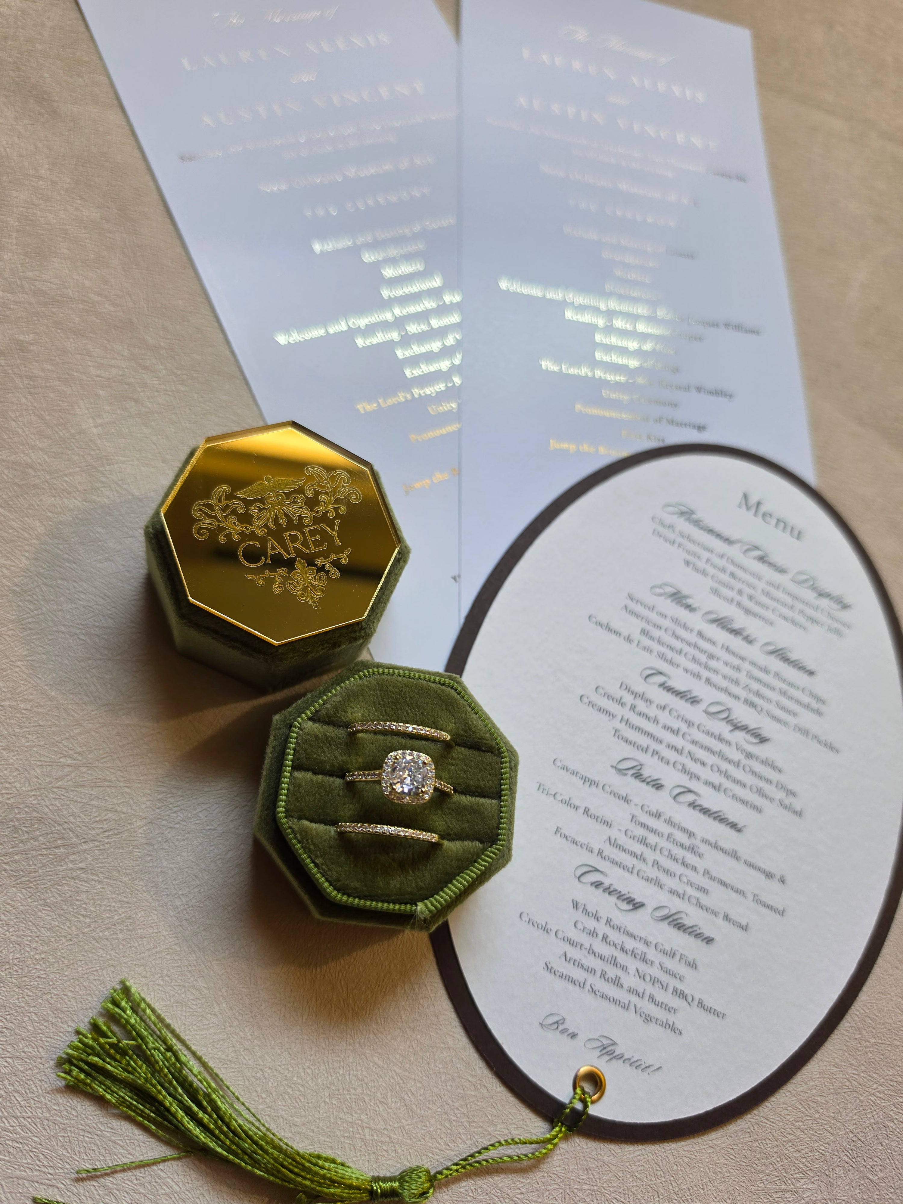 Personalized Ring Box