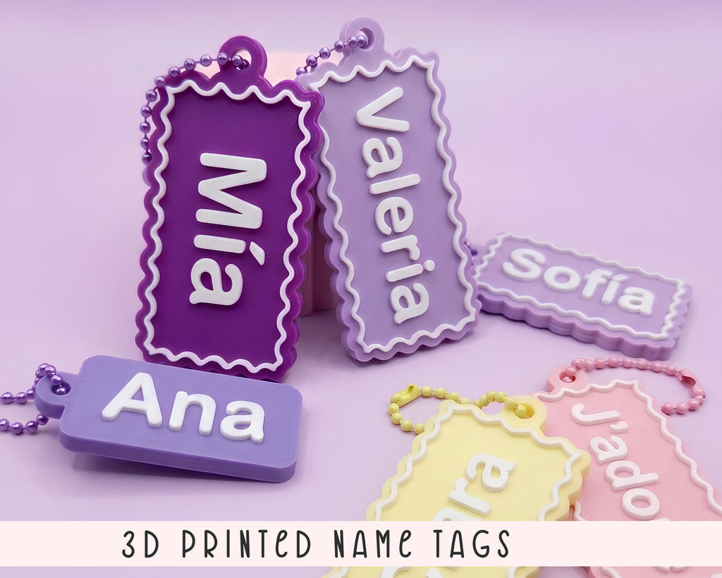 3D Name Tags